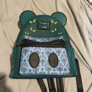 Loungefly Haunted Mansion Disney Parks Backpack 50th anniversary
